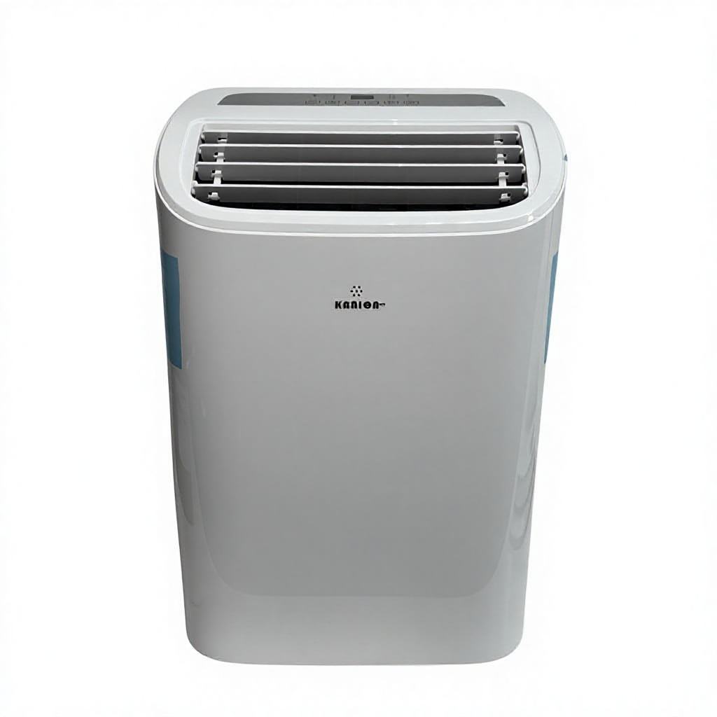 KANION Climatiseur portable 12000 BTU pour la maison, silencieux, mobile, avec réfrigérant R290